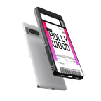 hollywood boarding pass ticket back phone cover | glass case for Google Pixel 7