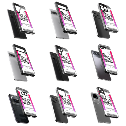 Durable Glass Back Mobile Case for iPhone, Samsung, OnePlus, Google Pixel, Redmi, Vivo, Oppo