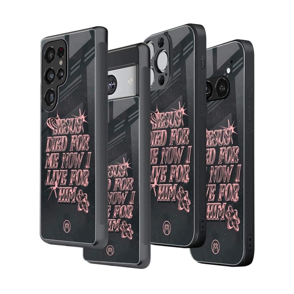 Stylish Glass Back Case for All Smartphones iPhone, Samsung, OnePlus, Pixel, Redmi, Oppo, Vivo, Motorola