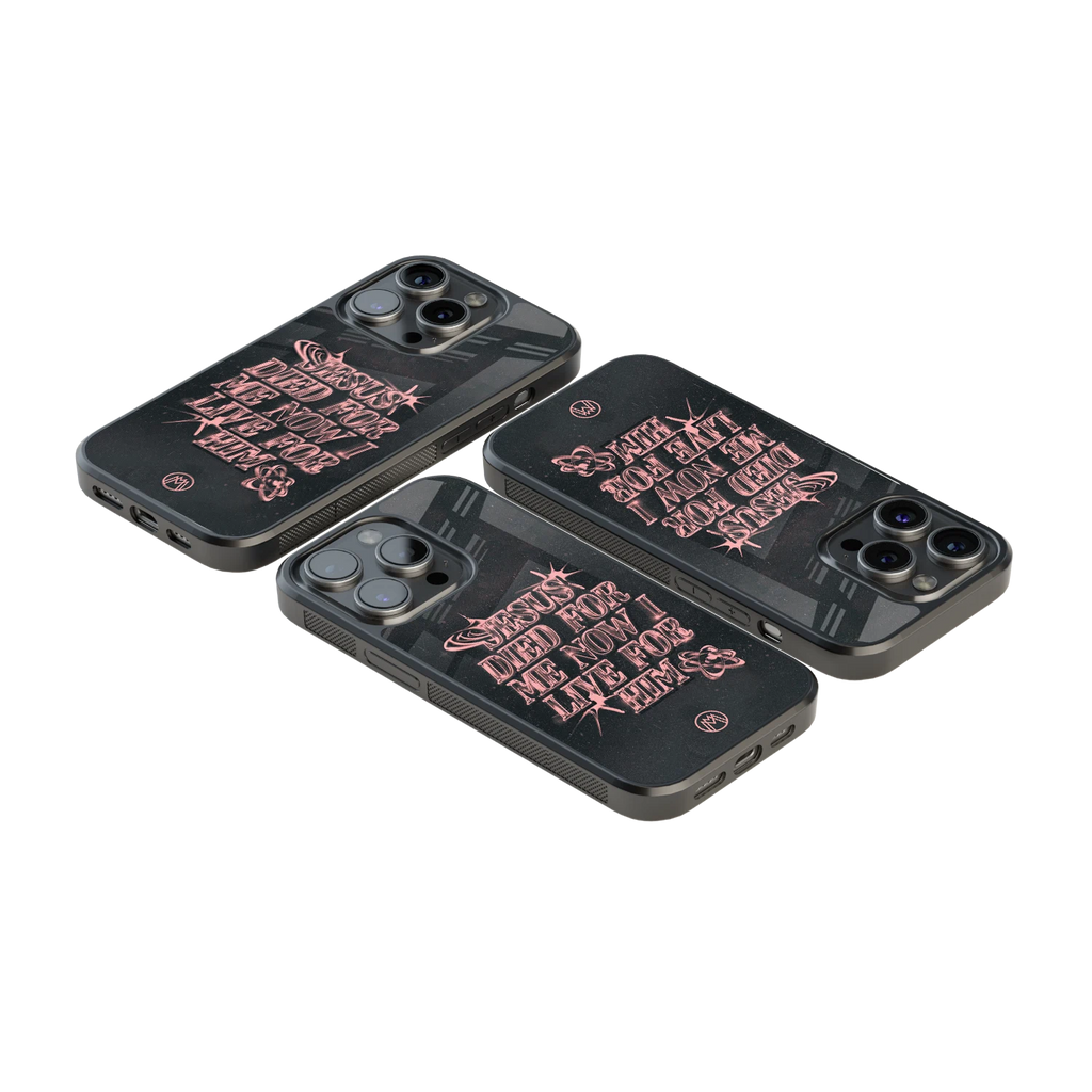 Luxury Glass Back Mobile Cover for iPhone, Samsung Galaxy, OnePlus, Pixel, Redmi & More