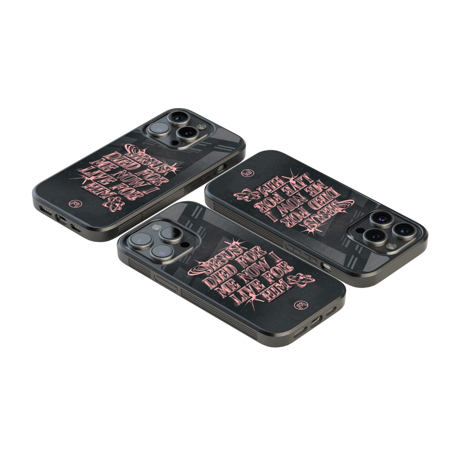 Luxury Glass Back Mobile Cover for iPhone, Samsung Galaxy, OnePlus, Pixel, Redmi & More