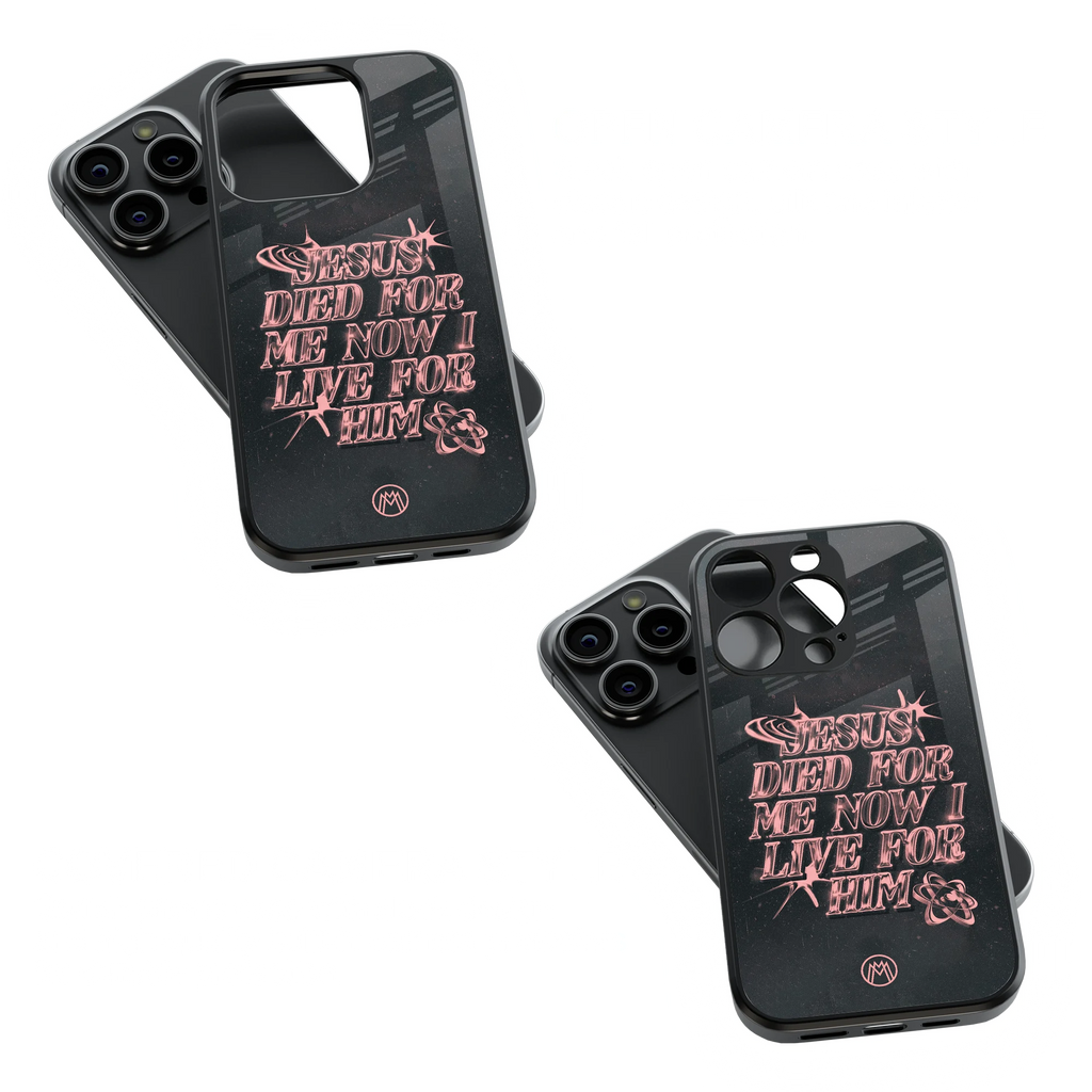 Trendy Glass Back Mobile Case for iPhone, Samsung, Redmi, OnePlus, Google Pixel, Motorola