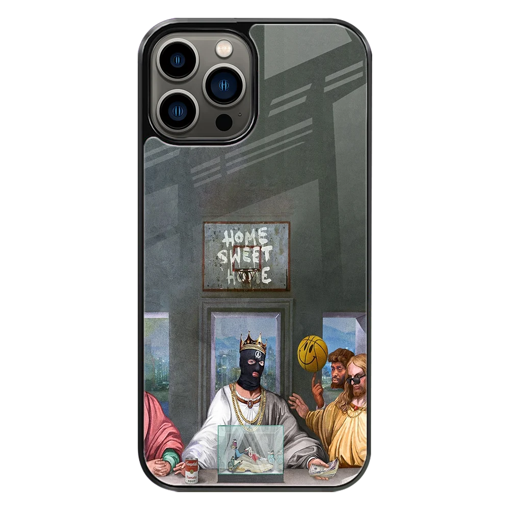 Premium Glass Back Mobile Phone Cover for iPhone, Samsung, OnePlus, Google Pixel, Redmi, Oppo, Vivo & Realme