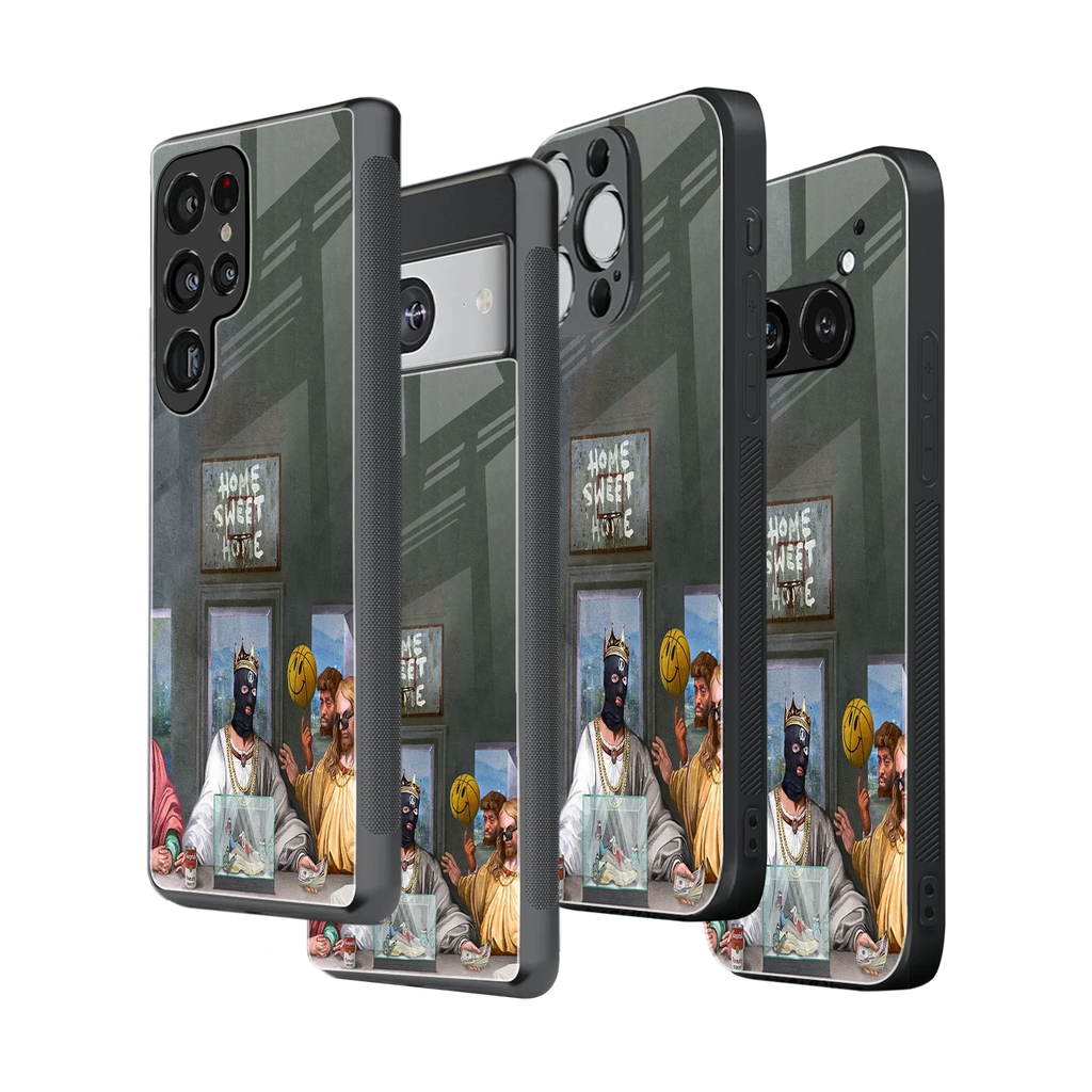 Stylish Glass Back Case for All Smartphones iPhone, Samsung, OnePlus, Pixel, Redmi, Oppo, Vivo, Motorola