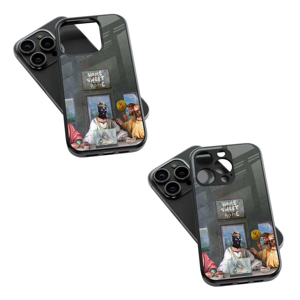 Trendy Glass Back Mobile Case for iPhone, Samsung, Redmi, OnePlus, Google Pixel, Motorola