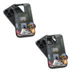 Trendy Glass Back Mobile Case for iPhone, Samsung, Redmi, OnePlus, Google Pixel, Motorola