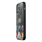 Slim Glass Back Phone Case for Multiple Brands iPhone, Samsung, Redmi, OnePlus, Oppo, Vivo