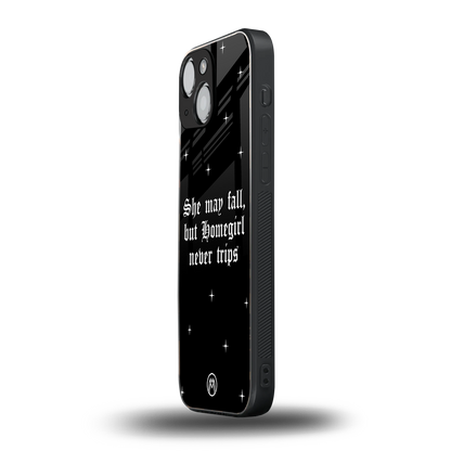 homegirl back phone cover | glass case for iphone 13 mini