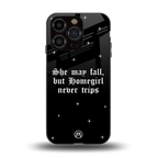homegirl back phone cover | glass case for iphone 13 pro