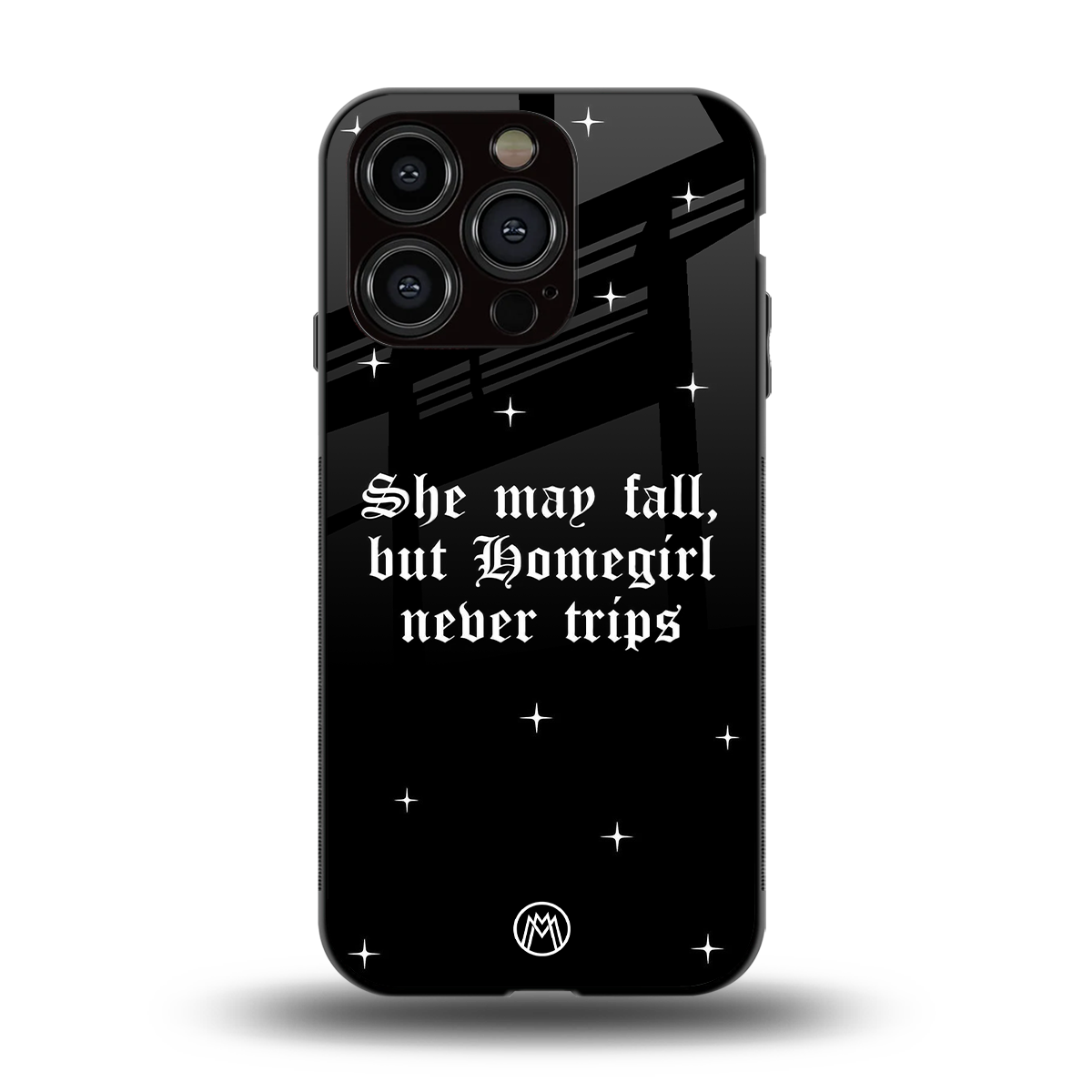 homegirl back phone cover | glass case for iphone 15 pro