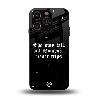 homegirl back phone cover | glass case for iphone 15 pro