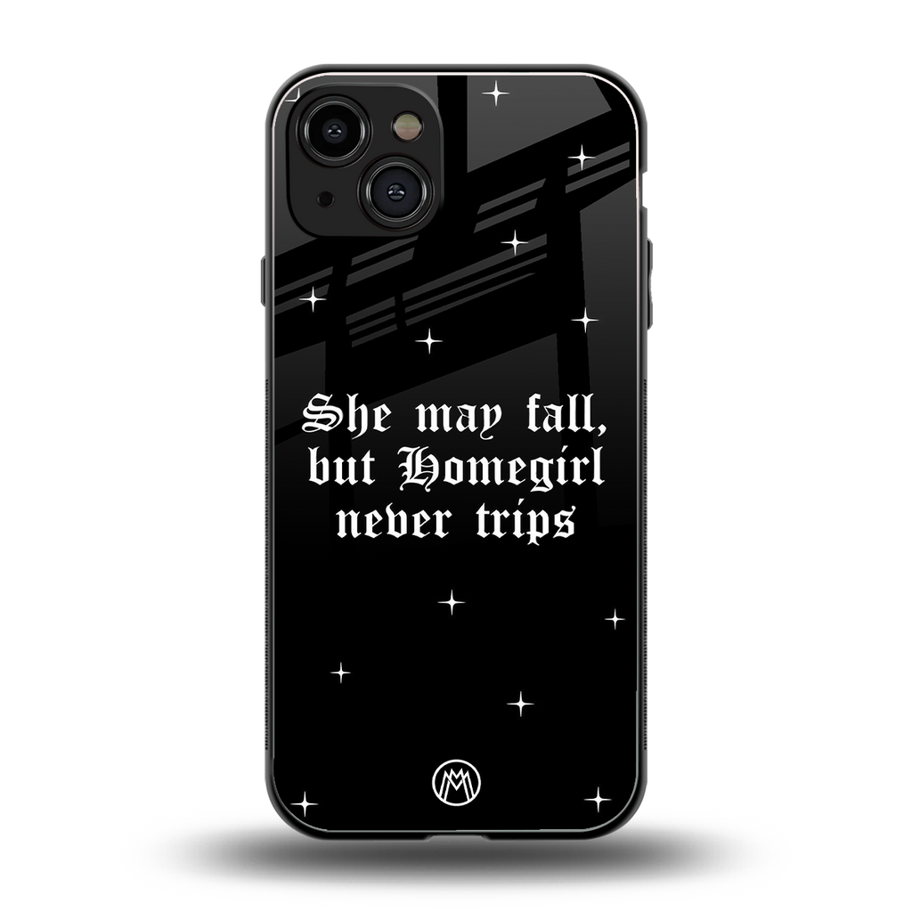homegirl back phone cover | glass case for iphone 15