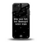 homegirl back phone cover | glass case for iphone 15