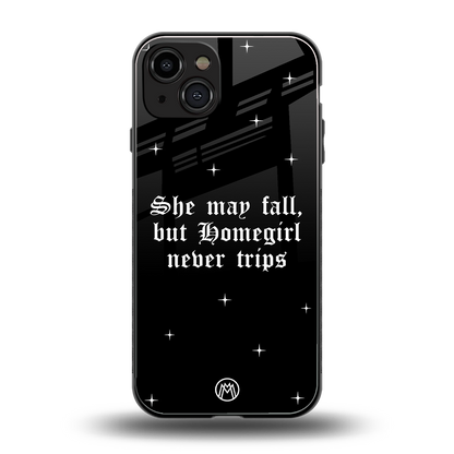 homegirl back phone cover | glass case for iphone 15