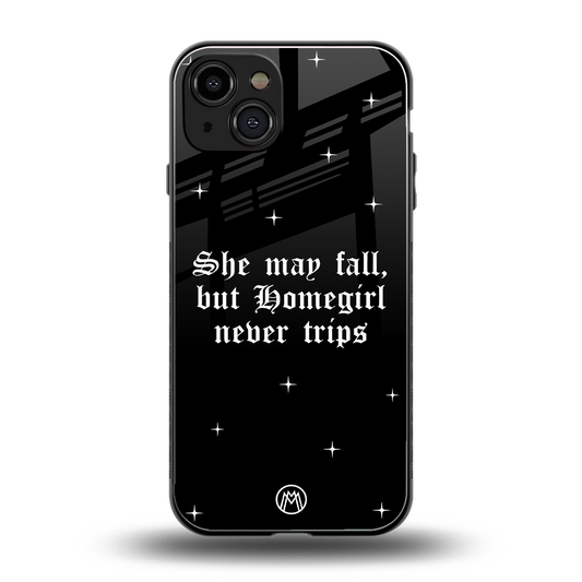 homegirl back phone cover | glass case for iphone 15