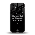 homegirl back phone cover | glass case for iphone 16 plus