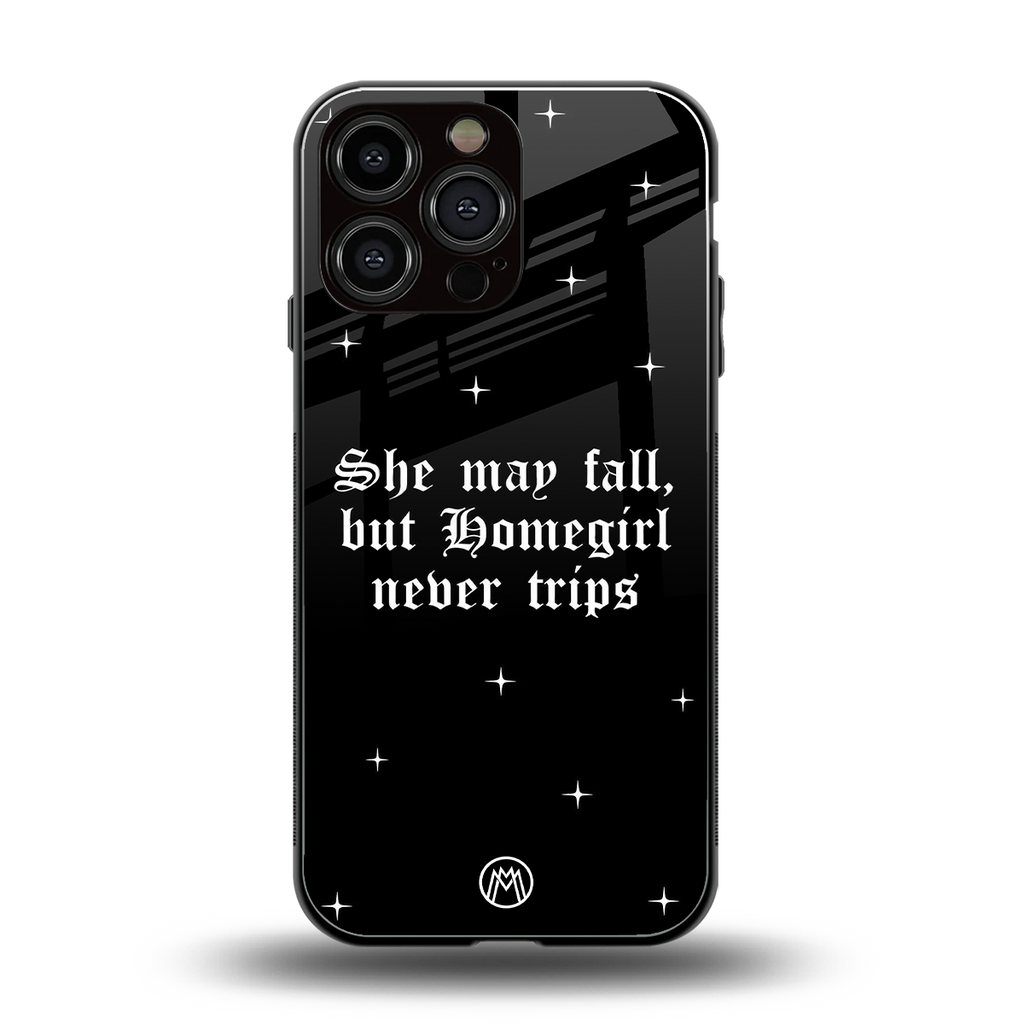 homegirl back phone cover | glass case for iphone 16 pro max