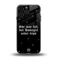 homegirl back phone cover | glass case for iphone 16 pro max