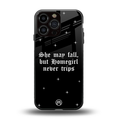 homegirl back phone cover | glass case for iphone 16 pro max