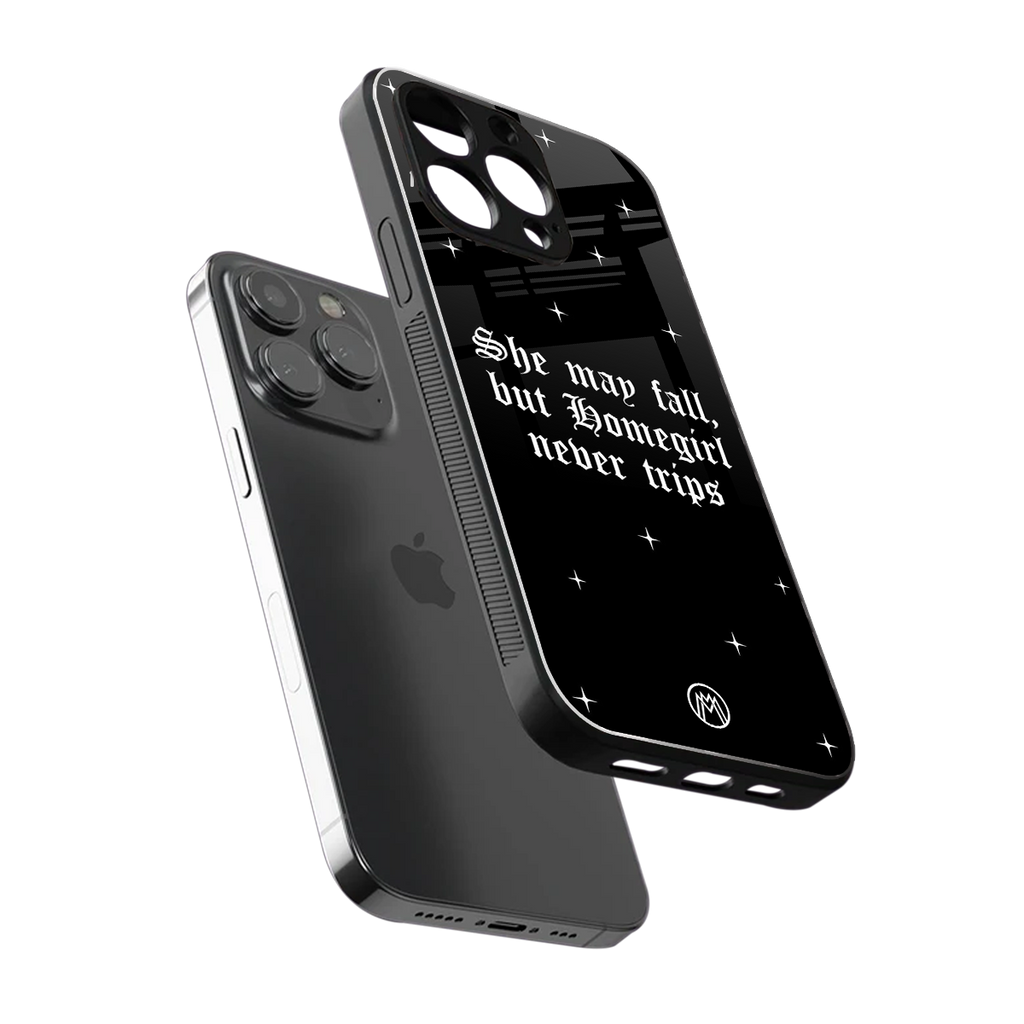 homegirl back phone cover | glass case for iphone 16 pro max