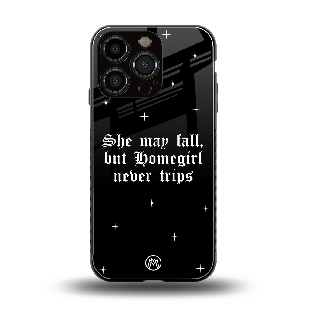 homegirl back phone cover | glass case for iphone 16 pro