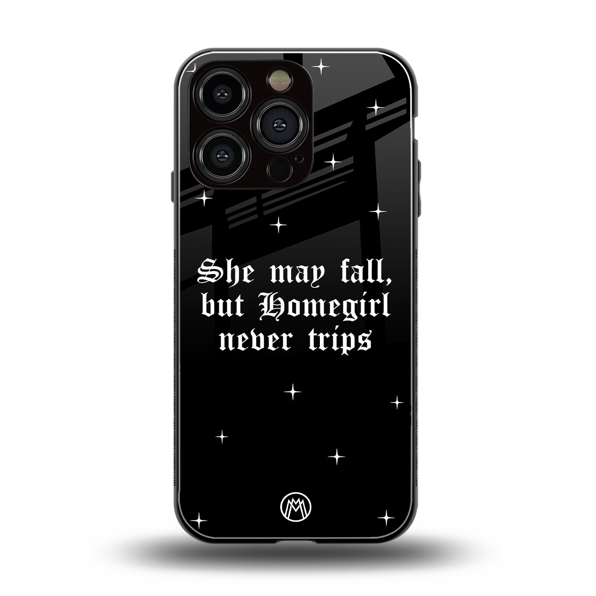 homegirl back phone cover | glass case for iphone 16 pro