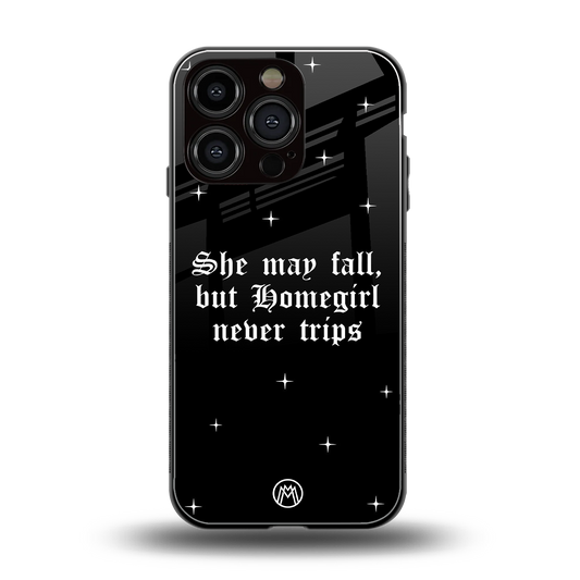 homegirl back phone cover | glass case for iphone 16 pro