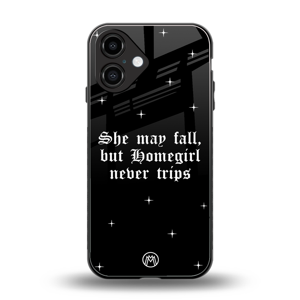 homegirl back phone cover | glass case for iphone 16