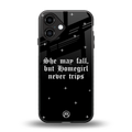 homegirl back phone cover | glass case for iphone 16