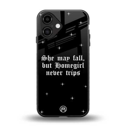 homegirl back phone cover | glass case for iphone 16