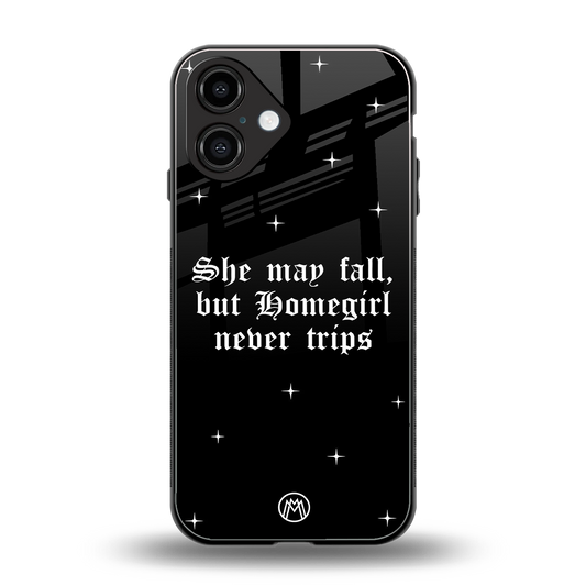 homegirl back phone cover | glass case for iphone 16