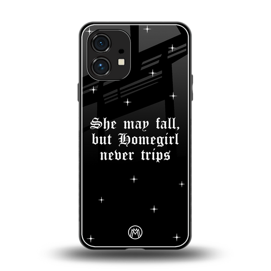 homegirl back phone cover | glass case for nothing phone 1
