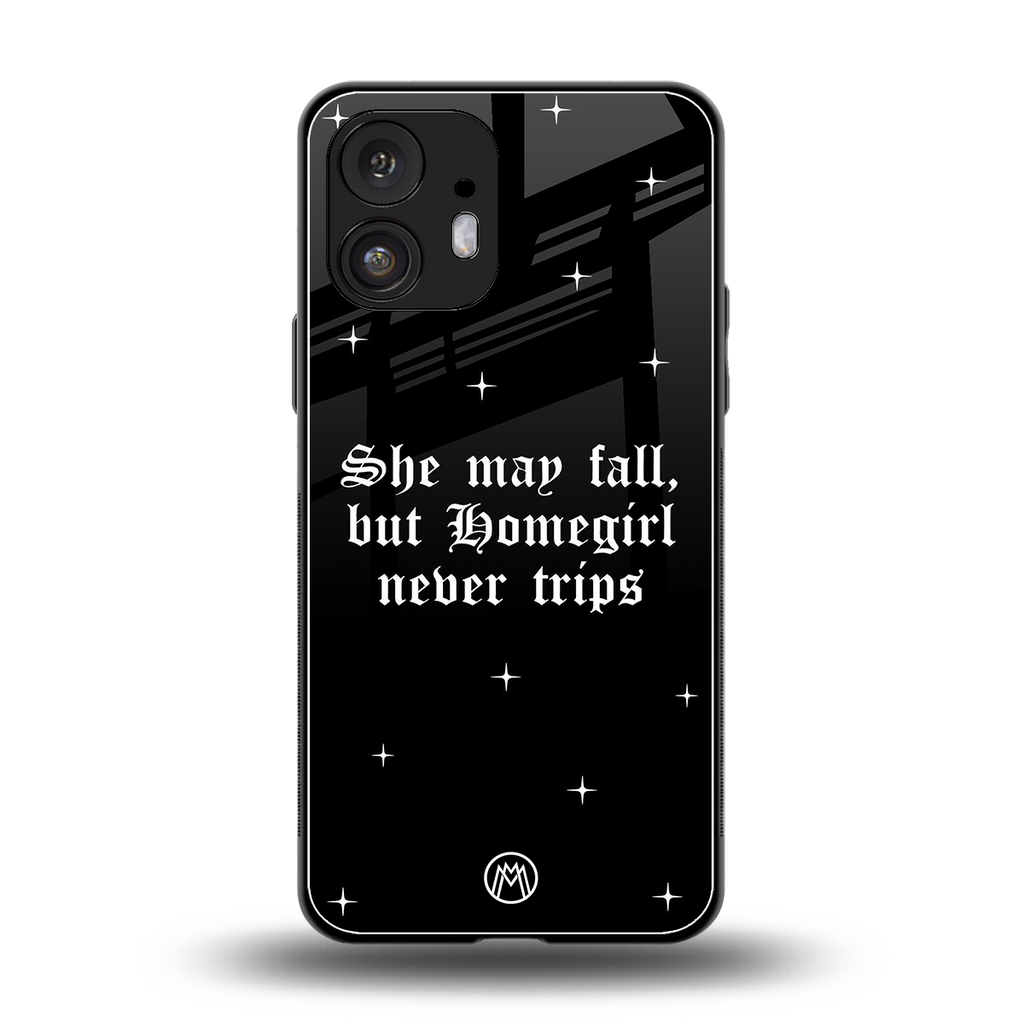 homegirl back phone cover | glass case for nothing phone 2