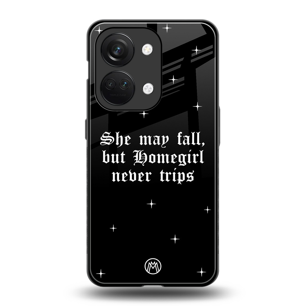 homegirl back phone cover | glass case for oneplus nord 3