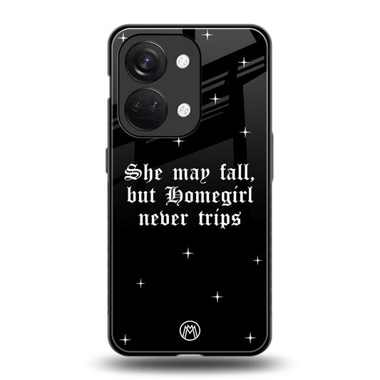 homegirl back phone cover | glass case for oneplus nord 3