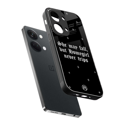 homegirl back phone cover | glass case for oneplus nord 3