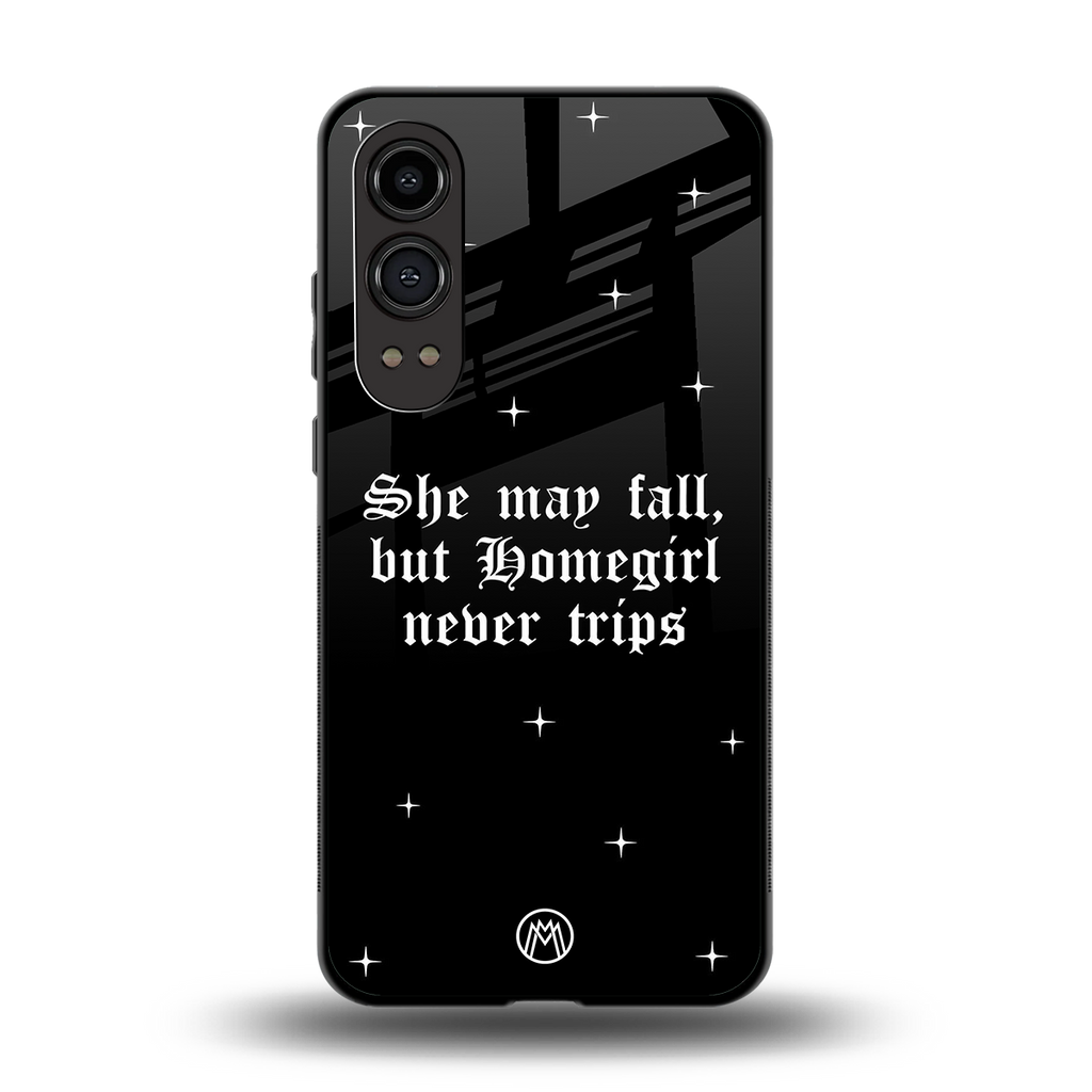 homegirl back phone cover | glass case for oneplus nord ce 4 lite