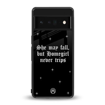 homegirl back phone cover | glass case for google pixel 6 pro