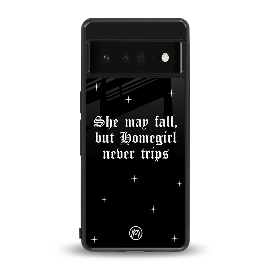 homegirl back phone cover | glass case for google pixel 6 pro