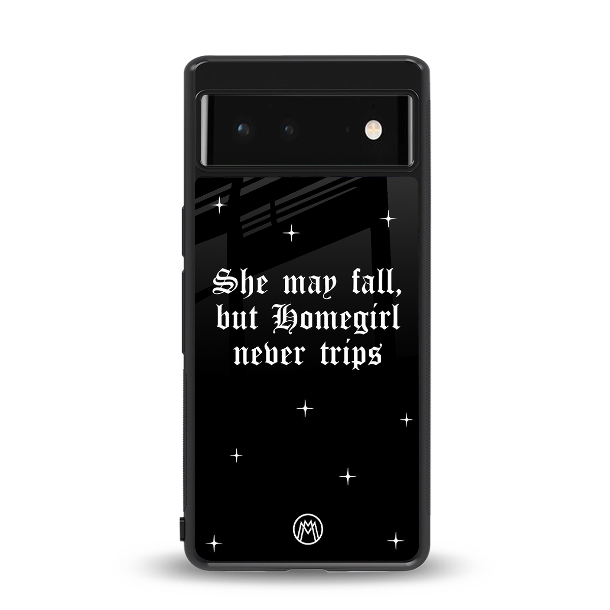homegirl back phone cover | glass case for google pixel 6
