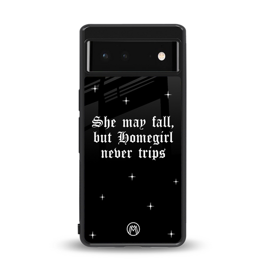 homegirl back phone cover | glass case for google pixel 6