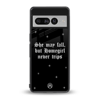homegirl back phone cover | glass case for google pixel 7 pro