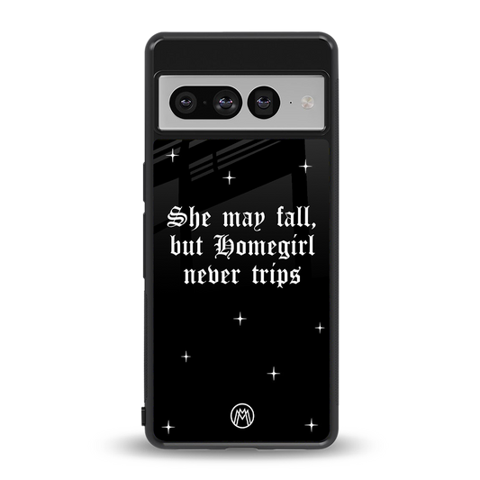 homegirl back phone cover | glass case for google pixel 7 pro