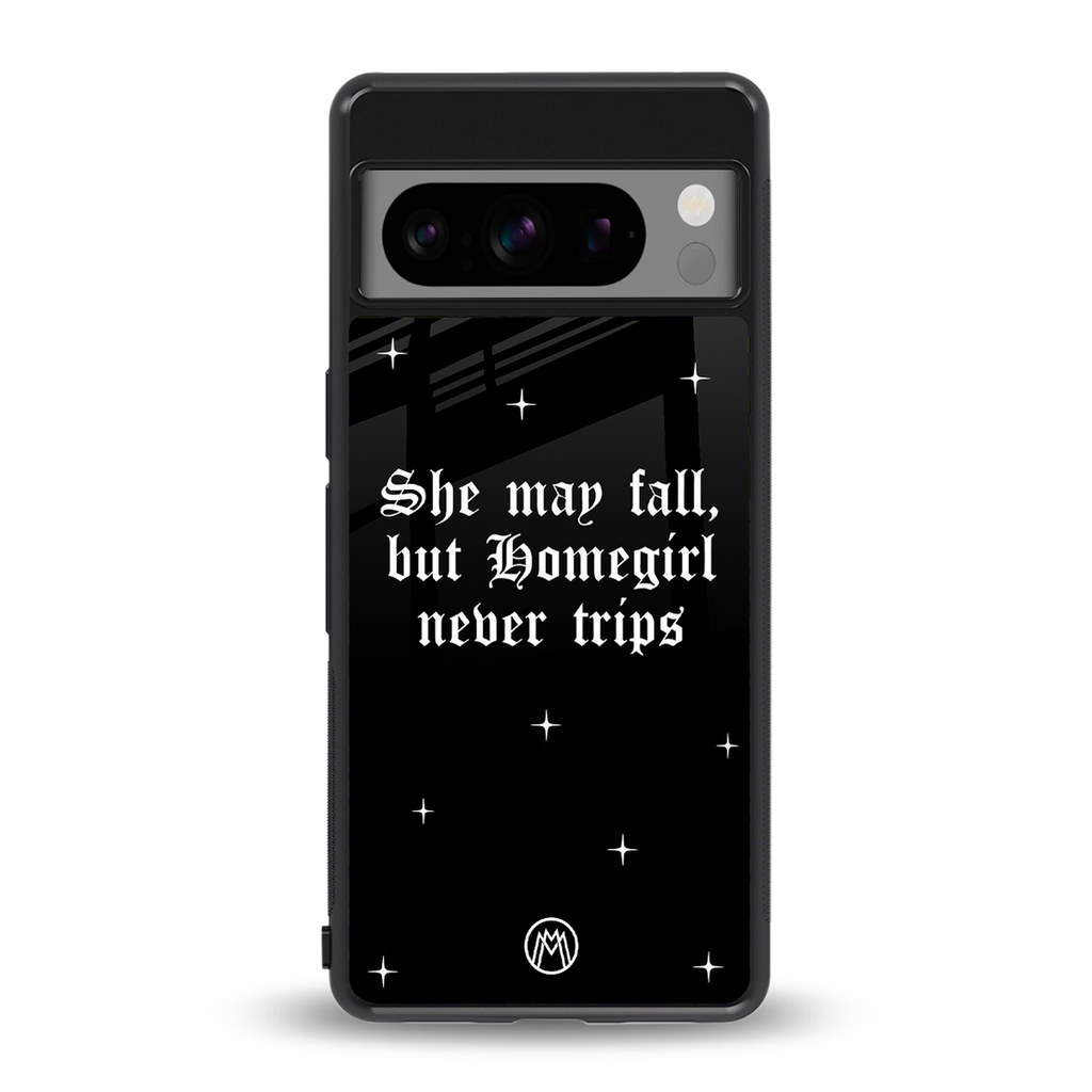 homegirl back phone cover | glass case for google pixel 8 pro