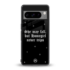 homegirl back phone cover | glass case for google pixel 8 pro