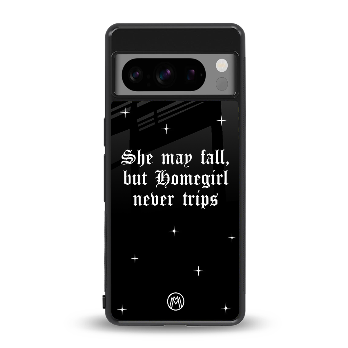 homegirl back phone cover | glass case for google pixel 8 pro