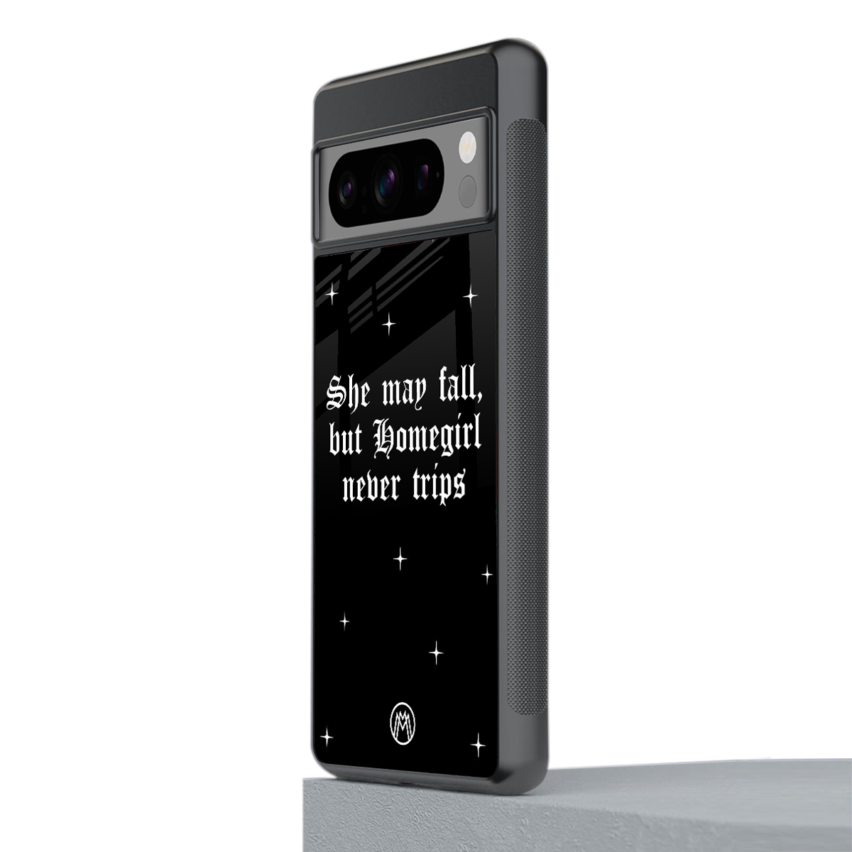 homegirl back phone cover | glass case for google pixel 8 pro