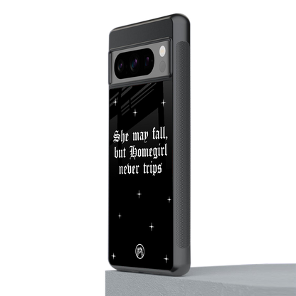 homegirl back phone cover | glass case for google pixel 8 pro