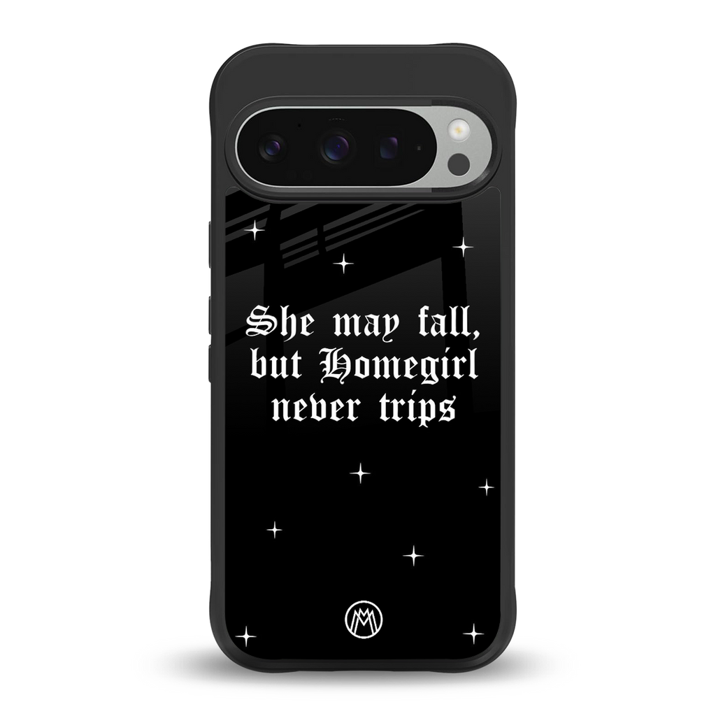 homegirl back phone cover | glass case for google pixel 9 pro