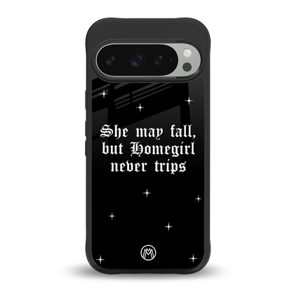 homegirl back phone cover | glass case for google pixel 9 pro